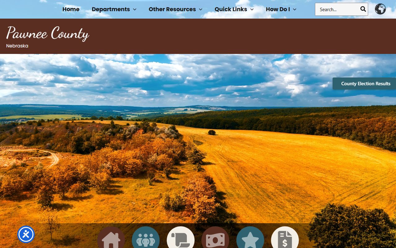 Pawnee County inmate population county services homepage